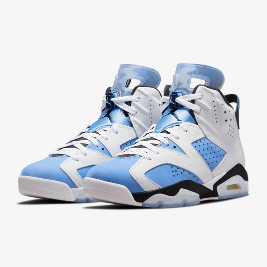 Nike genuine men's Air Jordan 6 high top sports basketball shoe CT8529-410