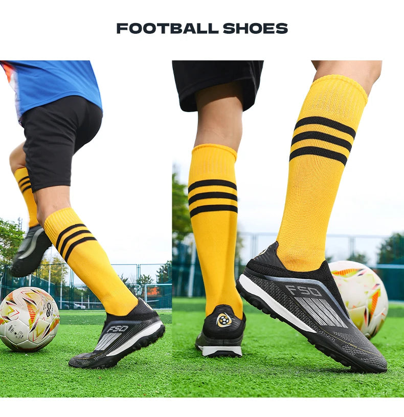New Men Soccer Shoes Cleats Ultralight Outdoor Professional Football Boots Unisex Hot Sale Women Match FG Sneakers High-quality