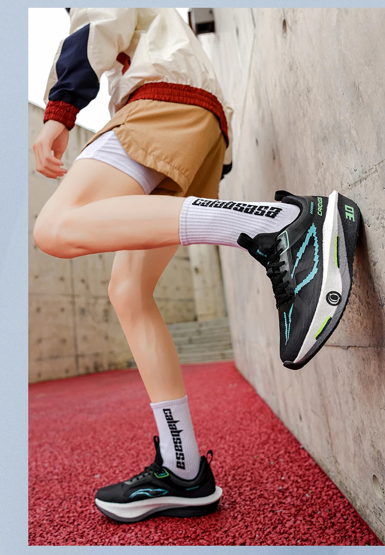 Running Shoes Carbon Plate Marathon Men Sports Specialty Breathable Lightweight Women's Comfortable Athletic Outdoor Sneakers