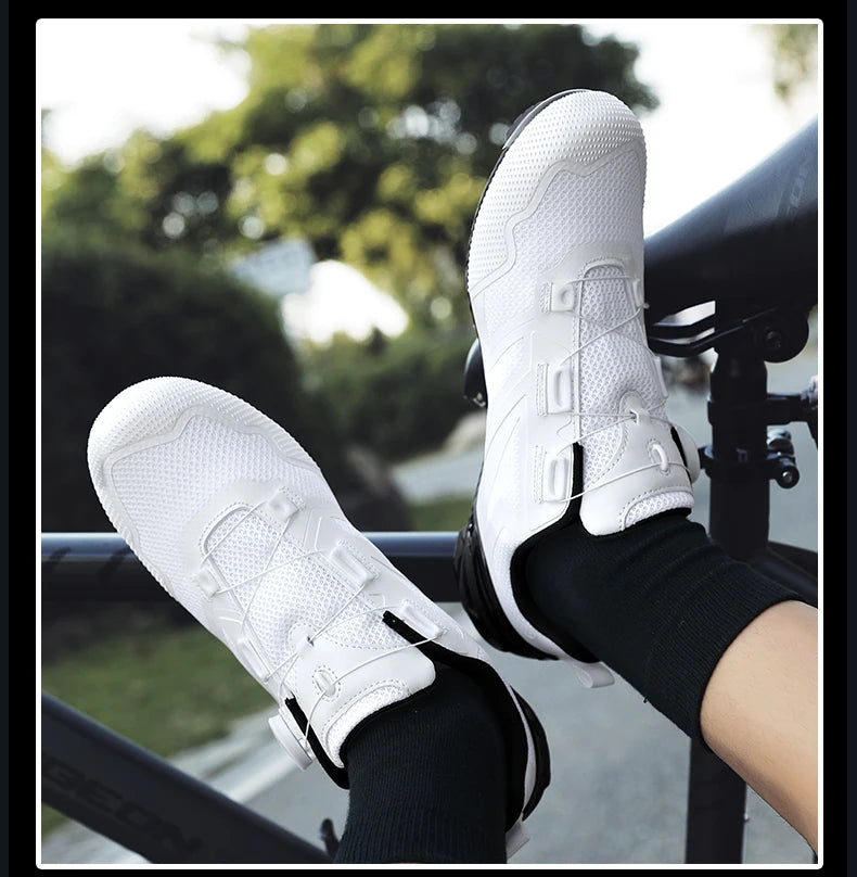 Unisex New Cycling Shoes Professional Lightweight Luxury Original Road Rubber MTB Racing Bicycle Fashion Bike Street Sports