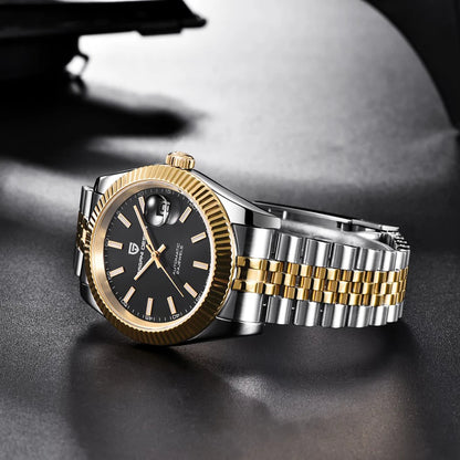 PAGANI DESIGN Men Mechanical Watch Luxury Automatic Watch Jubilee Bracelet Japan Movement 100M Waterproof Sport Wristwatch 1645