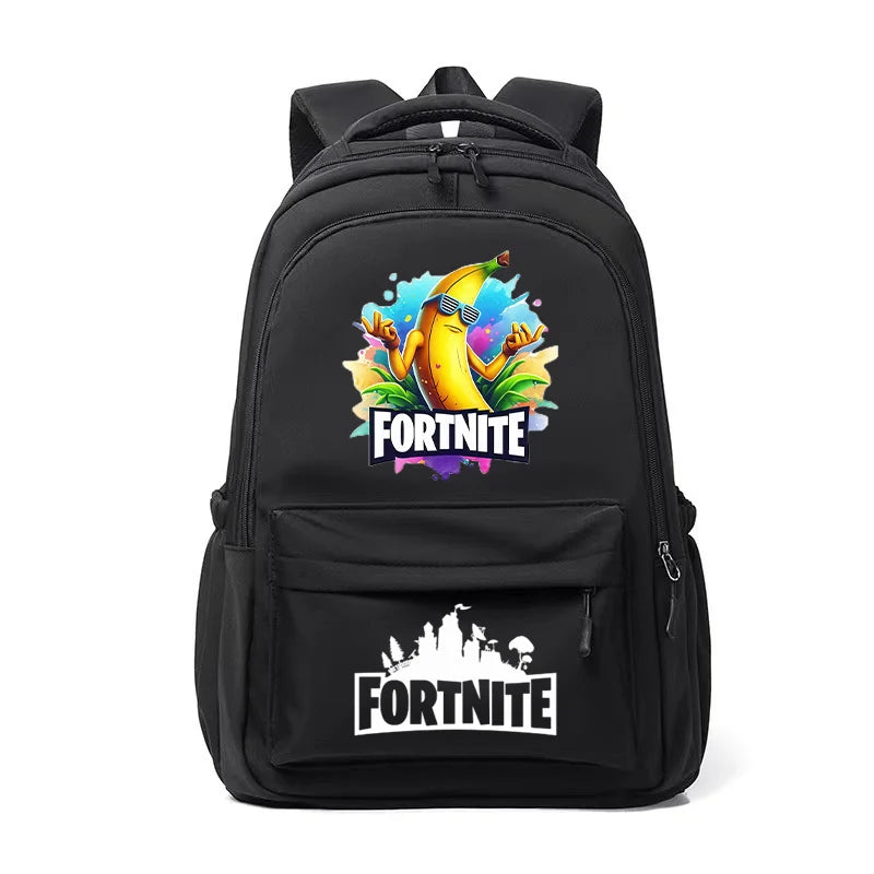 Fortnite Kids Backpack Portable Large Capacity Student Schoolbag Cartoon Printed Shoulder Bag School Supplies for Boys Gift