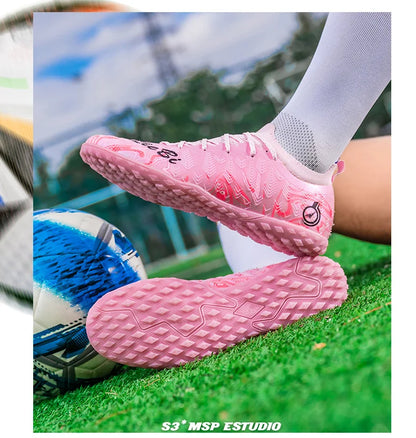 Zapatillas de fútbol profesionales para hombre y mujer de alta calidad, botas de fútbol de moda para hombre, talla grande 46, zapatillas de fútbol sala, deportivas para hombre