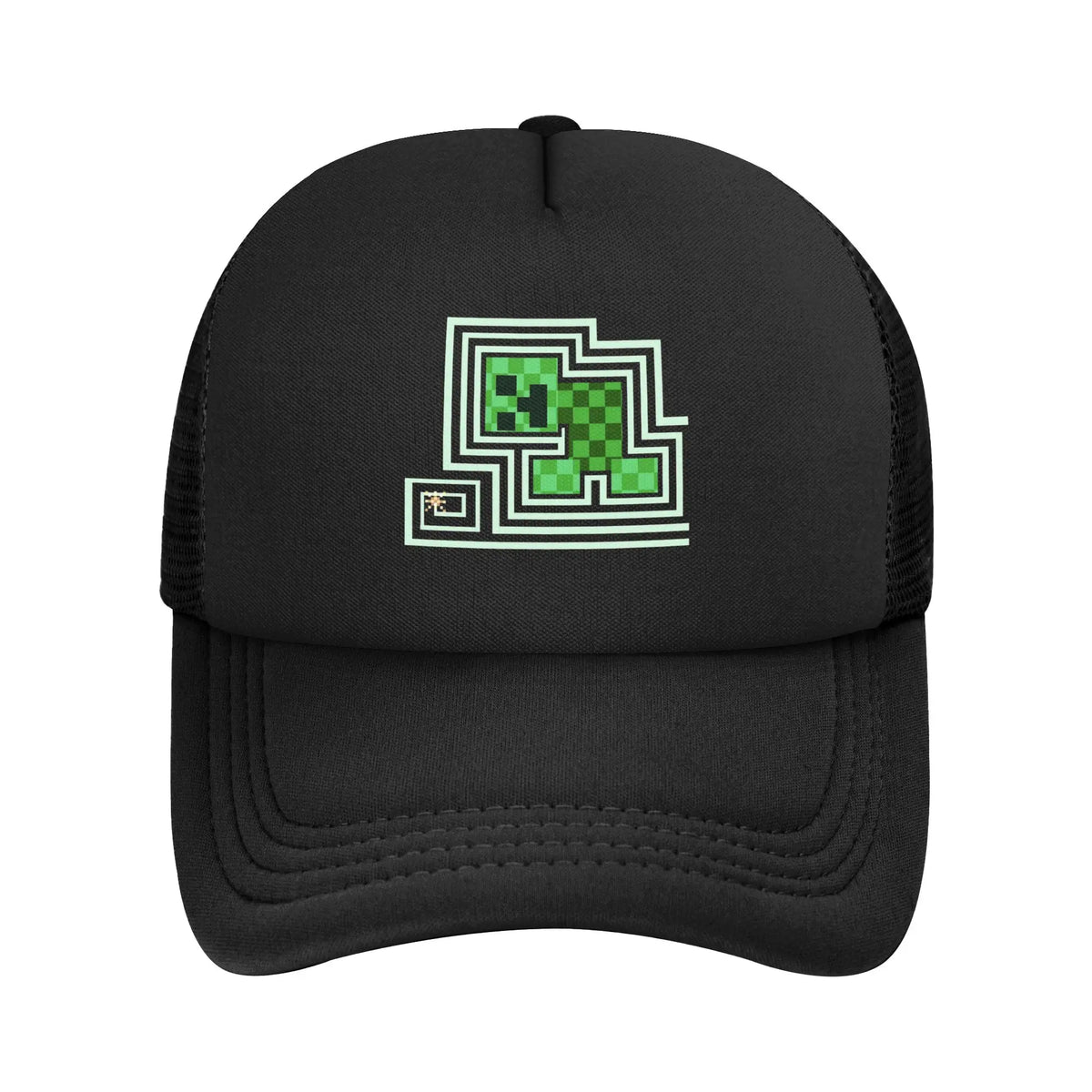 Creepin Creepers til voksne, Trucker-kasket, baseballkasket i mesh, snapback-kasketter, hatte, solhat, justerbare solkasketter, sommer