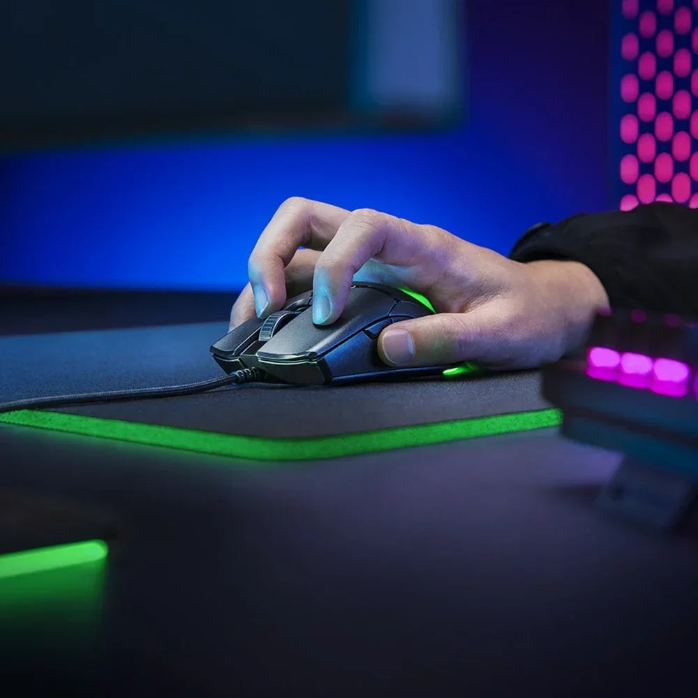Razer REGALO DI CAPODANNO regalo Thunder Snake Viper Mini mouse gaming cablato per computer e laptop Esports con luce RGB, mouse per mani piccole