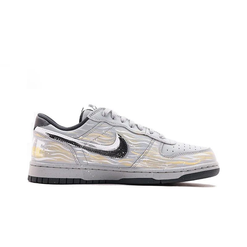 Custom Sneakers Nike Dunk Trendy Versatile Campus Style Minimal Vibe Classic Low Top Shock Absorbing Supportive for Men