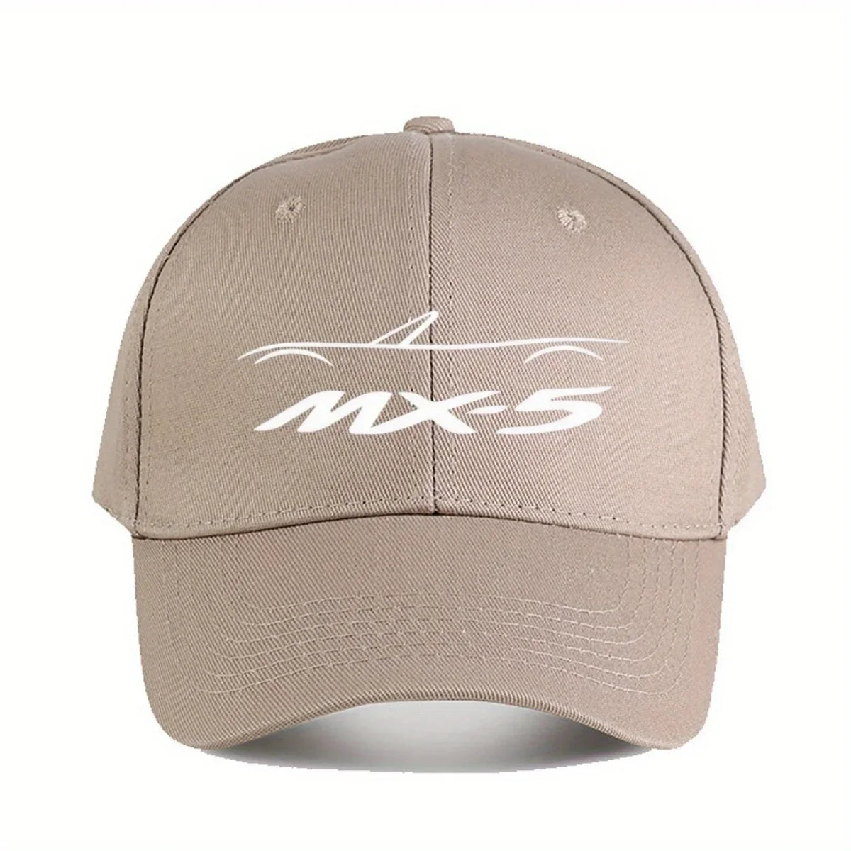 Șapcă de baseball MX5 NA pentru bărbați și femei – Șapcă elegantă din poliester negru cu logo alb, rezistentă, potrivită pentru pescuit în aer liber și ținute casual