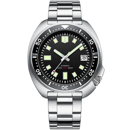 STEELDIVE SD1970 Automatic Mechanical Diver Watch Captain Willard NH35 Watches TURTLE Homage Water Resistant 200M Dive Watch Men