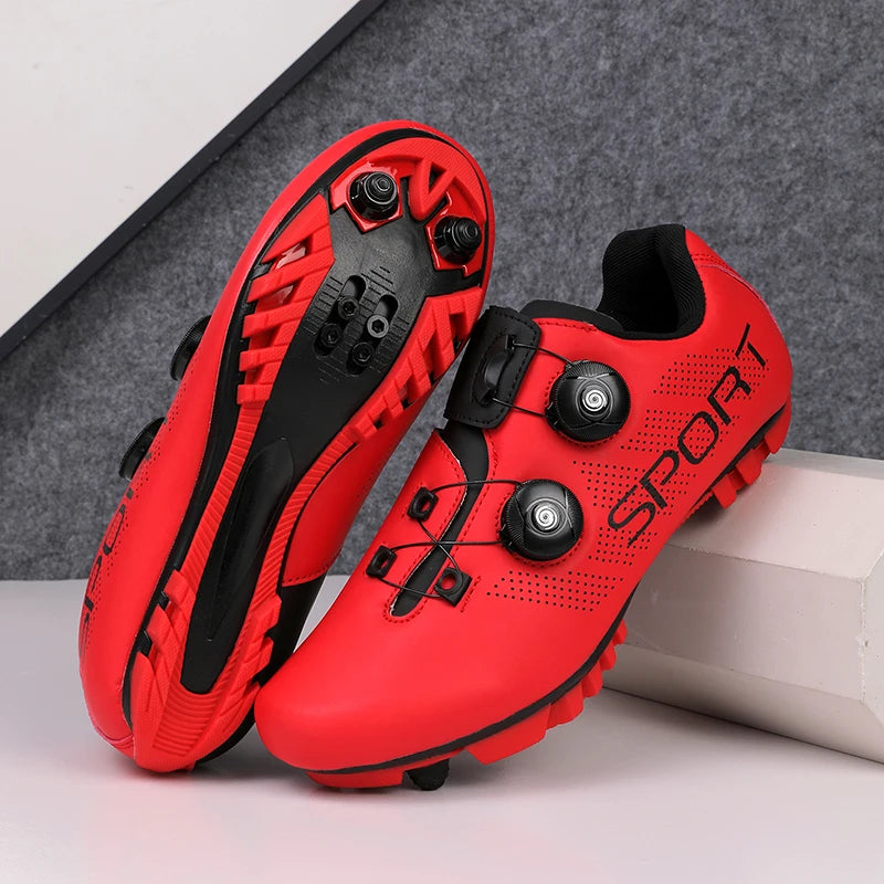 Cycling Sneakers Breathable MTB Shoes Men Women Trail Mountain Bicycle Riding Shoes Sport Road Bike Shoes SPD Pedal Cycle Shoes