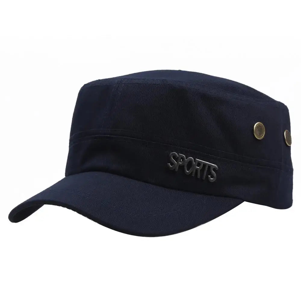 Practical Top Army Baseball Cap Women Spring Solid Cotton Military Tactical Snapback Male Outdoor Sport Militar Sailor Hat