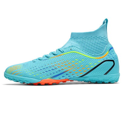 New Men's Soccer Shoes Professional Football Boots Turf Futsal Match Grass Unisex Outdoor Training Soccer Cleats Non-Slip Breathable