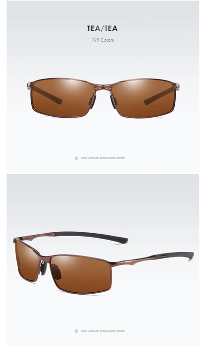Sunglass Polarized Driving Glasses Color Night-vision Goggles Cycling Road Kask Bicchieri Men Shades Cascos Pesca