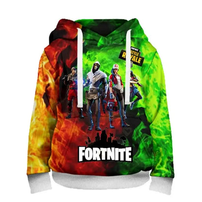 Fortnite Men Hoodie Fashion 3D Print Sweatshirt Battle Game Hoodies Boys Girls Hip Hop Hombre Casual Outerwear