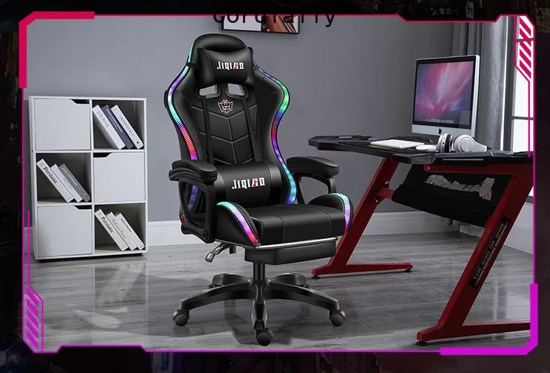High quality gaming chair RGB light office chair gamer computer  Ergonomic swivel chair Massage Recliner New gamer chairs