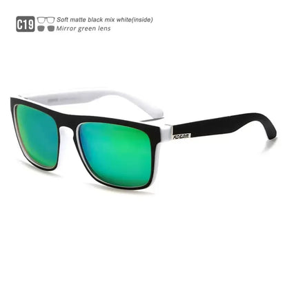 Outdoor Sport Square Myopia Lens Prescription Sunglasses Men Polarized Driving Anti-Glare Myopes Lunettes 0 -0.5 -0.75 To -6.0
