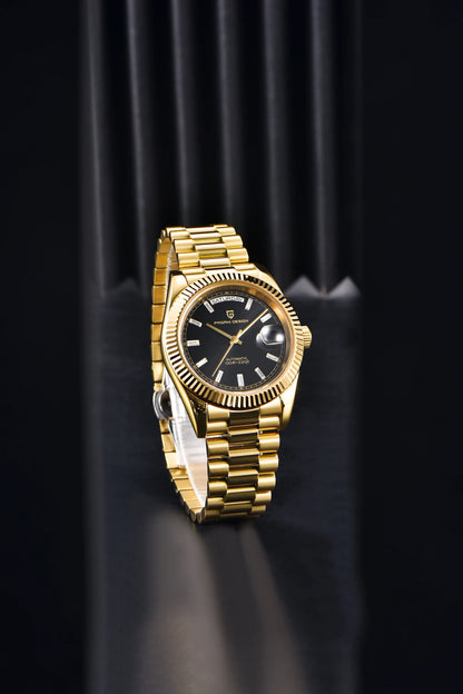 PAGANI DESIGN 2024 New DD40 NH36A Men's Watches Luxury Automatic Mechanical Watch For Men AR Sapphire Glass Date Wrist watch Men