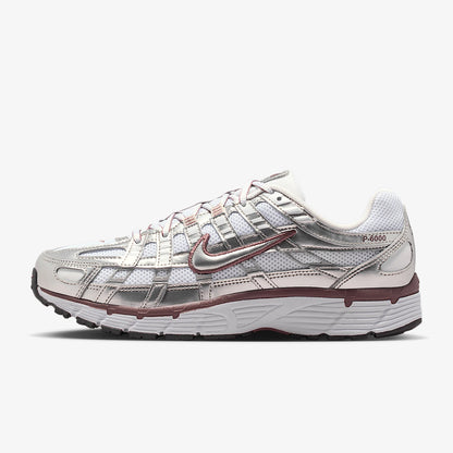 Nike Authentic P-6000 Zapatillas casuales bajas para mujer con cordones, resistentes al desgaste, para uso diario BV1021-110