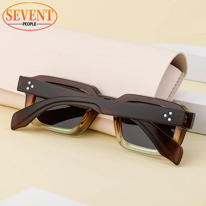 Polarized Square Sunglasses Men 2026 Luxury Brand Designer New Fashion Rectangle Sun Glasses For Women Driving Shades Eyewear