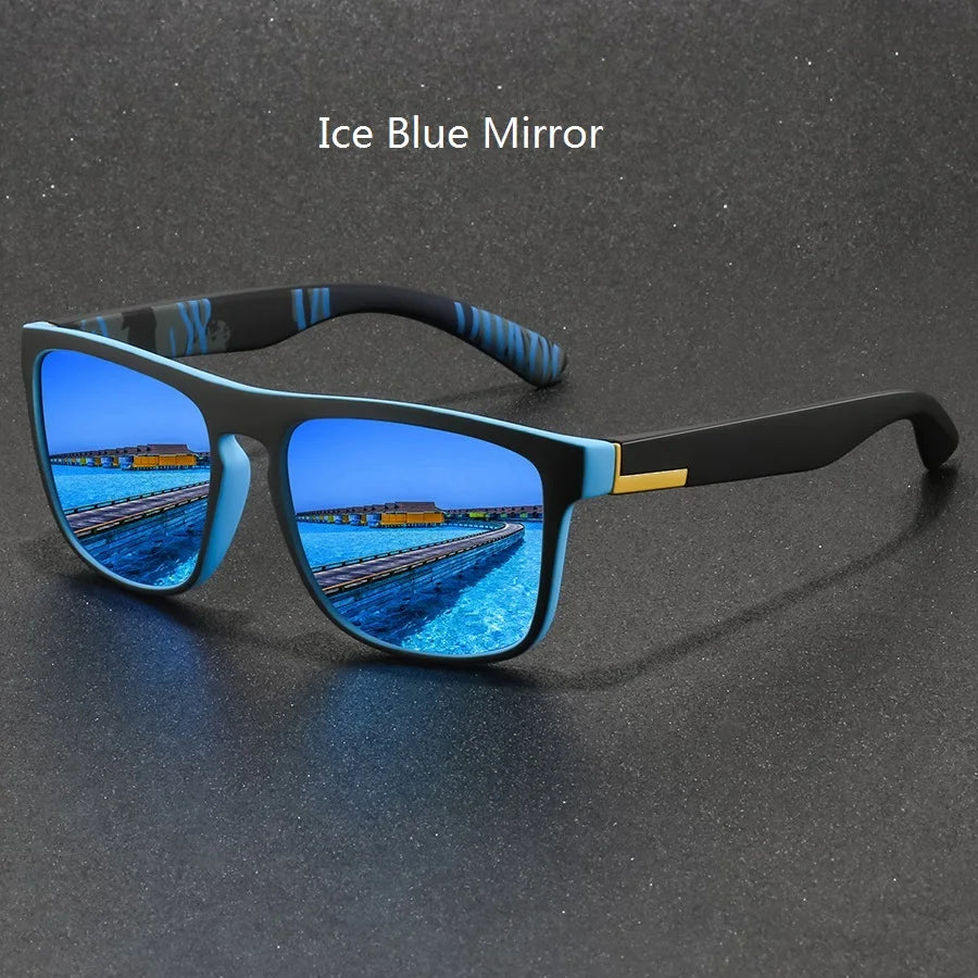 Classic Vintage Fashion Square Sunglasses Fashion Luxury Brand Men Women Fishing Driving Eyewear Designer Sun Glasses