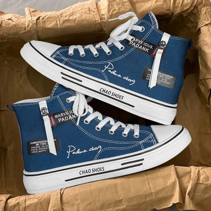 2026 Nouvelles chaussures de mode pour hommes, chaussures montantes en toile, baskets de créateur classiques, chaussures basses de tennis, chaussures décontractées d'été respirantes, Zapatos