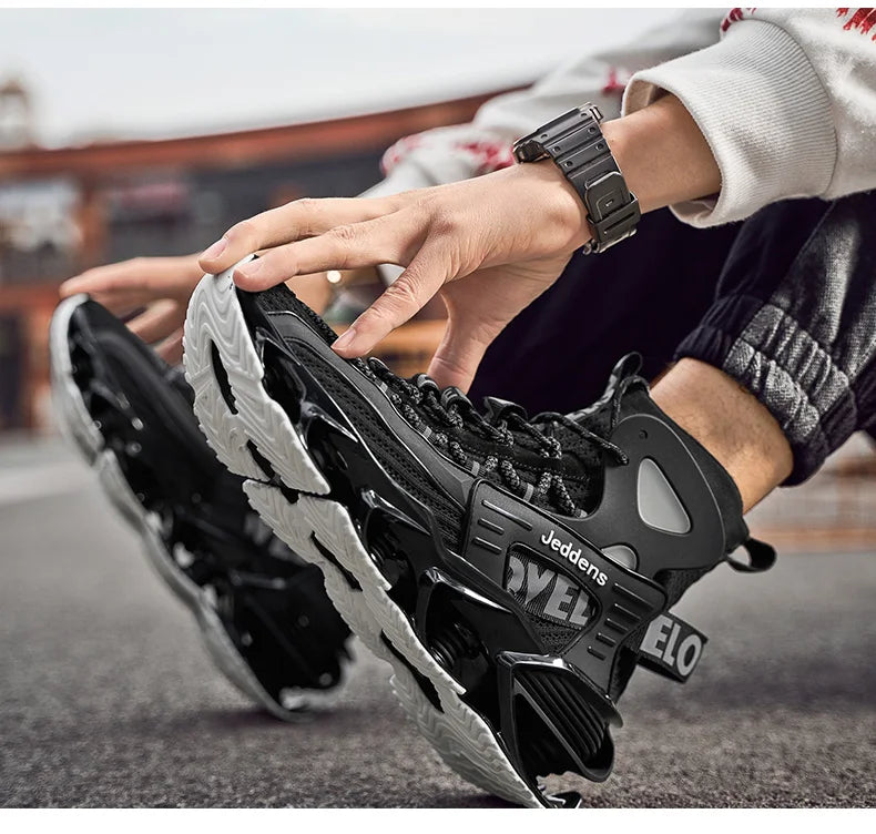 Chaussures de course respirantes pour hommes, baskets décontractées pour hommes, chaussures de tennis pour hommes, entraîneur de course, mocassins à la mode, luxe