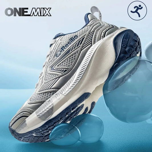 ONEMIX 2026 Lightweight Dad Damping Sneakers Men Cushioning Running Sports Casual Shoes For Women Soft And Elastic 25216