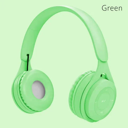 Casque audio Bluetooth Hi-Fi sans fil, circum-auriculaire, avec microphone, réduction du bruit, confortable pour les voyages et la maison