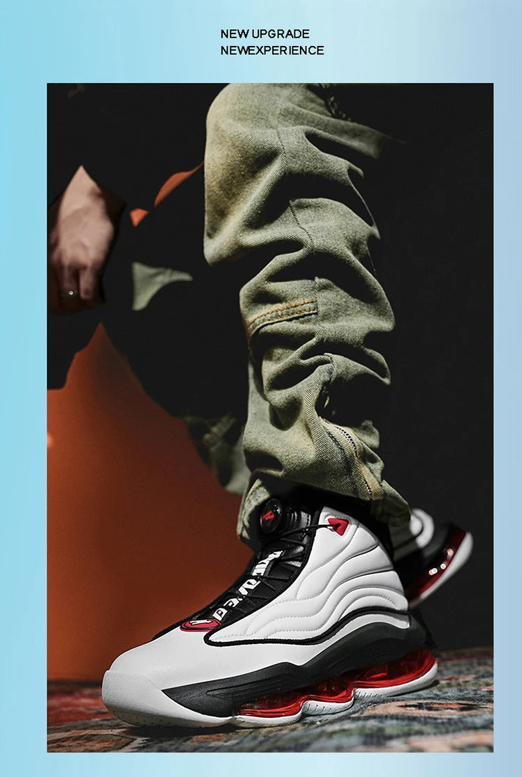 Men's Basketball Shoes Breathable Cushioning Non-Slip Running Gym Training Athletic Sneakers for Women