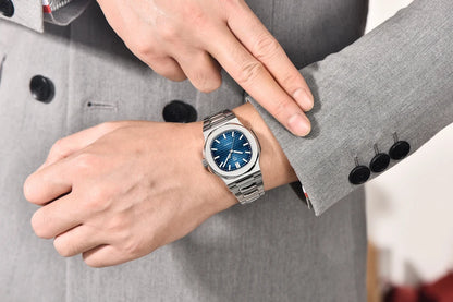 PAGANI DESIGN 2026 New Luxury Automatic Watch Men's Mechanical Wristwatch Stainless Steel Sapphire glass 40MM Barrel dial Watch