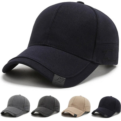 Schnelltrocknende Sonnenkappe für Damen, Outdoor-Freizeit-Sportmütze für Herren, Baseballkappe in Übergröße (60–65 cm), verstellbare Sonnenblende, Schirmmütze