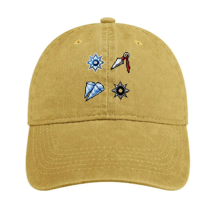 MapleStory Nostalgic Throwing Stars Cowboy Hat Kids Hat Anime Mens Tennis Women'S