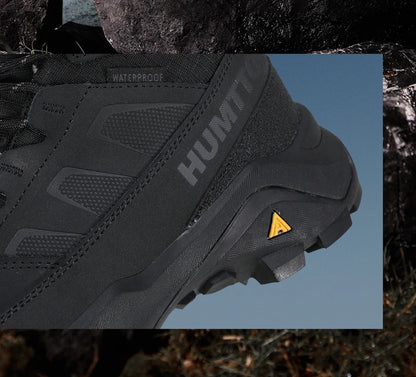 HUMTTO Hiking Shoes Men Winter Outdoor Sports Climbing Shoes Hunting Boots Warm Outdoors Ankle Travel Boots Trekking Sneakers
