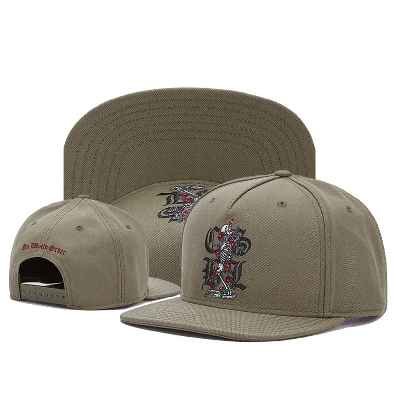 Luxusní kšiltovka značky Gorra Pánské čepice Ploché baseballové čepice Pánské kšiltovky s nastavitelným zapínáním Gorras Hombre Sportovní Dámské Pánské HipHop Sluneční čepice