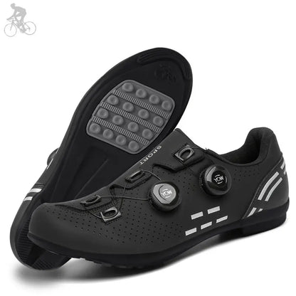 Lock-Free Cycling Shoes, Flat Pedal Shoes for Men, Bike Cleat Sneakers, MTB Bicycle Biking Shoes for Women, Breathable Indoor Boots