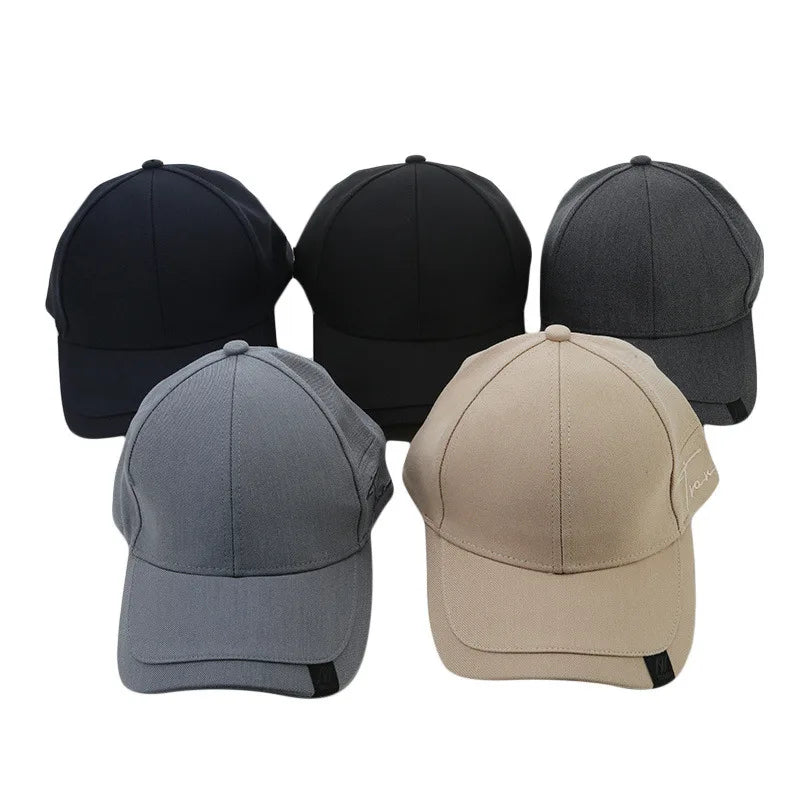 Schnelltrocknende Sonnenkappe für Damen, Outdoor-Freizeit-Sportmütze für Herren, Baseballkappe in Übergröße (60–65 cm), verstellbare Sonnenblende, Schirmmütze