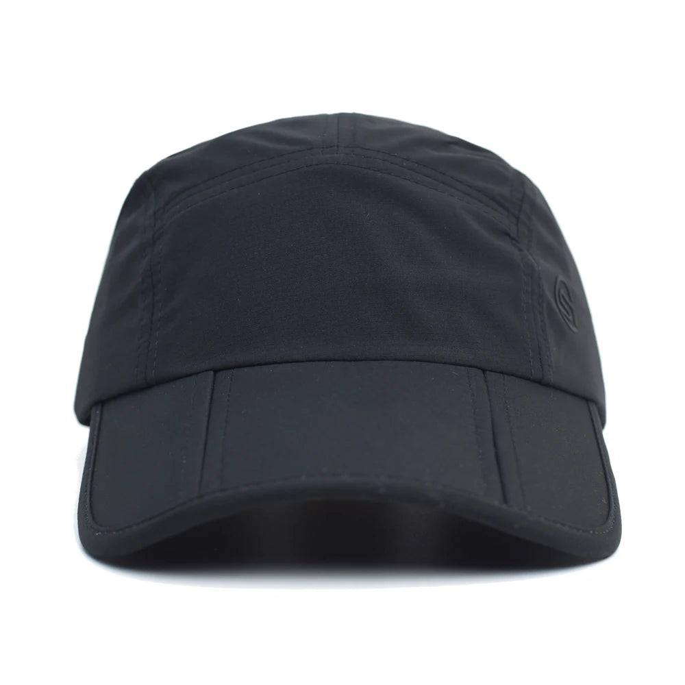Spring Summer Outdoor Foldable Sport Breathable Baseball Cap Men Women Soft Dad Hat Adjustable Casual Trucker Style Low Profile