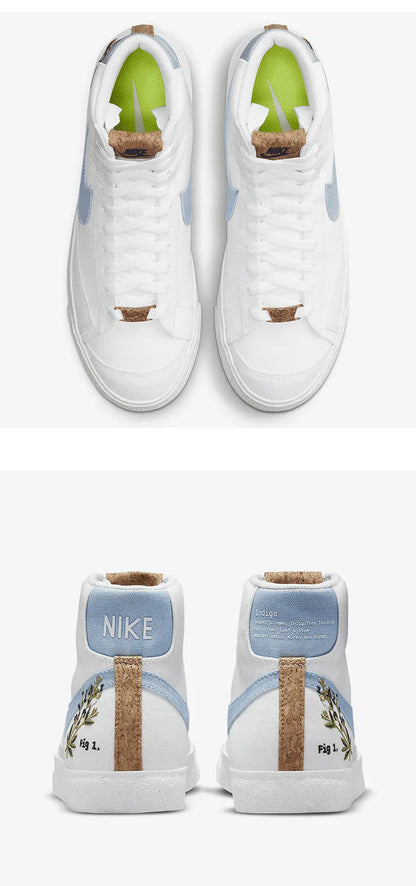 Nike Authentic Blazer damskor i skumgummi, klassiska sport- och fritidssneakers DC9265-100