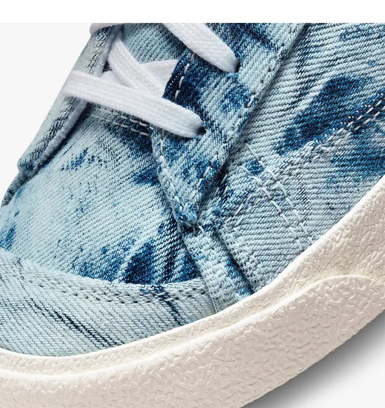 Nike Produto Genuíno Blazer Mid '77 Sapatilhas de Skate Retro Cano Alto para Mulher DV2182-900