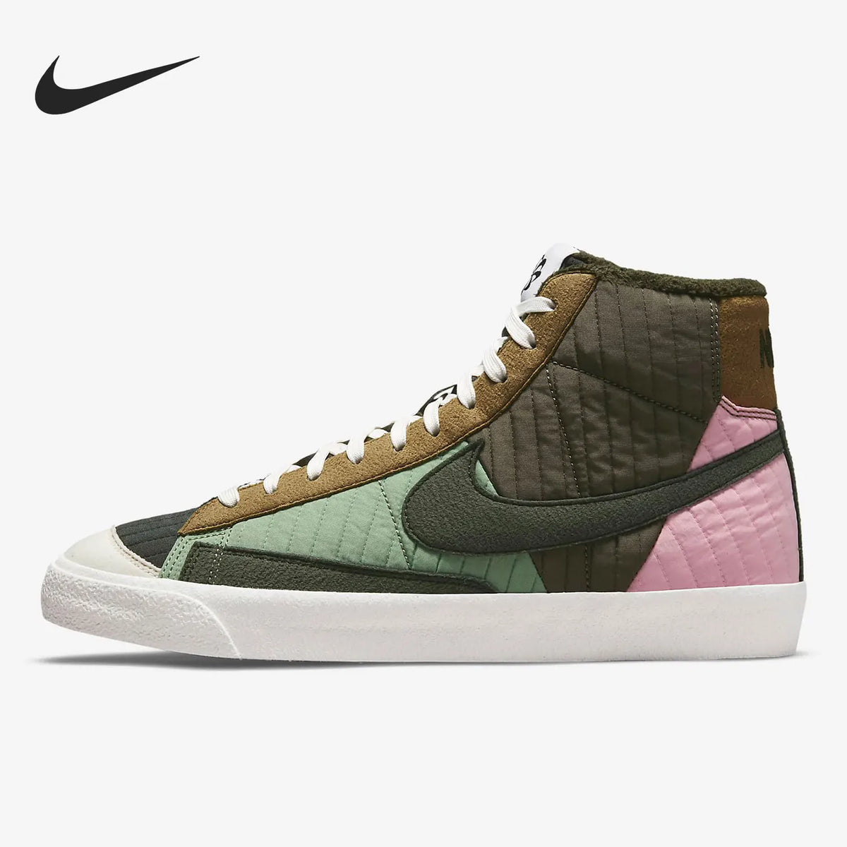 Ténis desportivos unissexo Nike BLAZER oficiais, de cano médio, para uso casual, DD8024-300