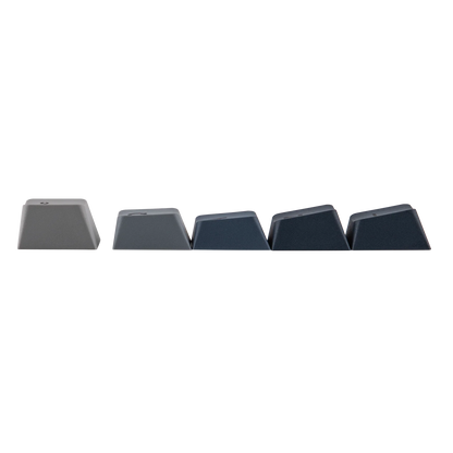 Teclado mecánico inalámbrico EPOMAKER Split70 QMK/VIA 70% con diseño dividido, conexión cableada/BT/2.4Ghz y perilla programable, modificador Mac