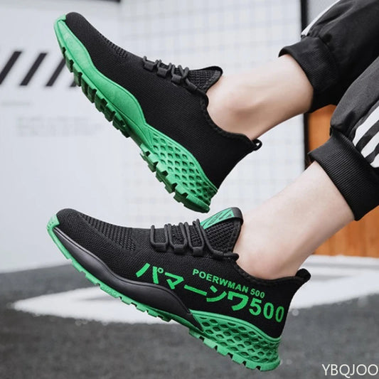 Large Size Spring and Autumn Fashion New Thick Sole Height Increasing Casual Men's Shoes Niche Trend Flat Sports Men's Shoes