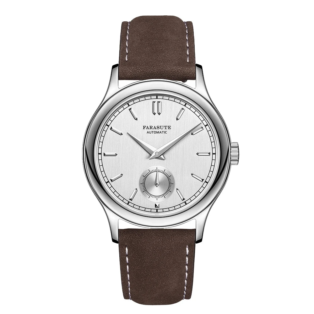FARASUTE New Hangzhou Customized Movement Automatic Mechanical Wristwatch For Men Sapphire Stainless Steel 5Bar Waterproof Watch