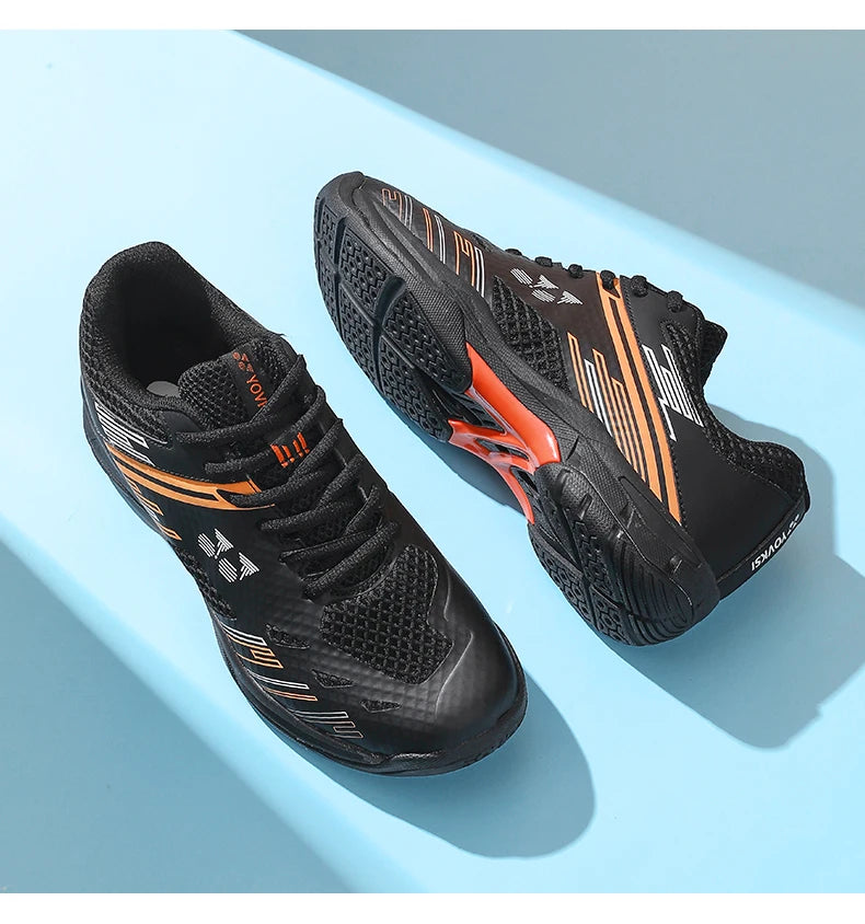 New Professional Badminton Shoes Sneakers Men's Breathable Anti-slip Tennis Sport Shoes for Men Women Training Sneakers