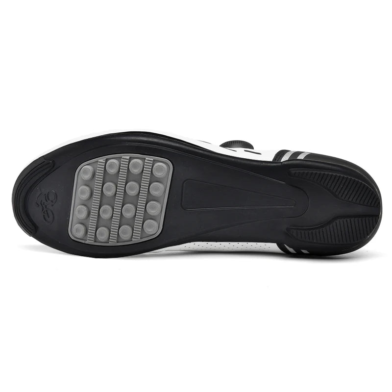 Lock-Free Cycling Shoes, Flat Pedal Shoes for Men, Bike Cleat Sneakers, MTB Bicycle Biking Shoes for Women, Breathable Indoor Boots