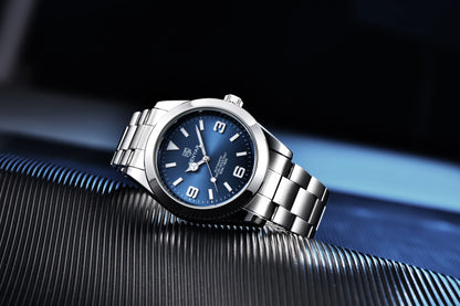 BENYAR 2025 Nuevo reloj mecánico automático para hombre, estilo business deportivo de lujo, relojes para hombre, resistente al agua 50M, Relogios Masculino