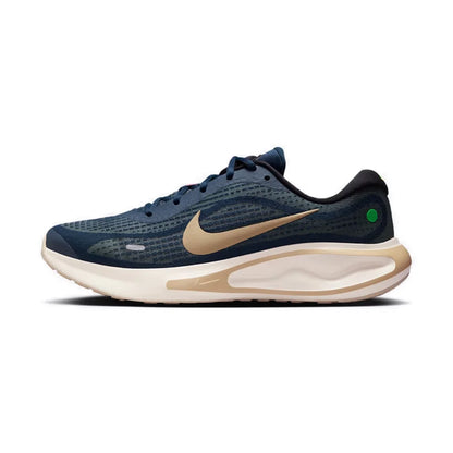 Nike Journey Run: Pohodlné, univerzálne, priedušné a ľahké nízke bežecké tenisky pre mužov – modré FN0228-403