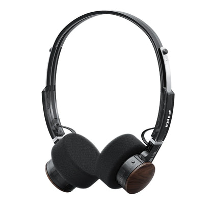 Auriculares Bluetooth On-Ear FIIO EH11 – Diadema inalámbrica Hi-Res LDAC con graves, batería de 30H, conexión a dos dispositivos y diseño retro ligero