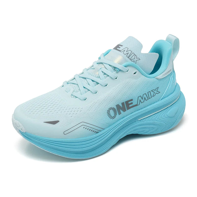 ONEMIX 2026 Jogging Running Shoes, Unisex Lightweight Sneakers, Road Wear-Resistant Fashion Sports Fitness Shoes