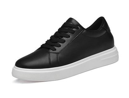 New Men's Sneakers Elevator Shoes Height Increasing Insole 6-10CM High Heels Leather Sport Shoes Men's Shoes