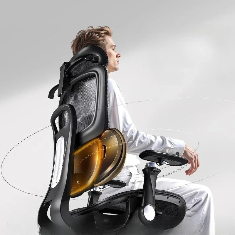 Modern Gaming Chair Racing Style Ergonomic Computer Chair Headrest Footrest Office Chair Silla Ergonomíca Gamer Furniture
